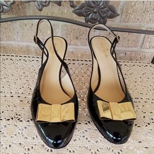 Kate Spade Patent Leather Slingbacks